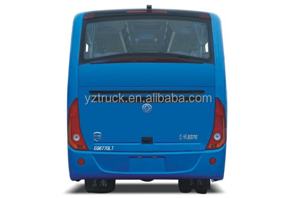 24-31 Seats Dongfeng 103KW 4X2 Passenger Car and City Bus Curb Weight 6580kg Materials