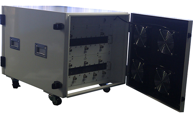 Waterproof VIP Bomb Wireless Signal Jammer 50 - 500m Jamming Radius, Vehicle-Mounted VIP Convoy RCIED Jammer, IED Jammer