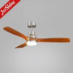 Indoor Decorative Wooden Blades Ceiling Fan for Restaurant 1stshine CCC/CE/ROHS