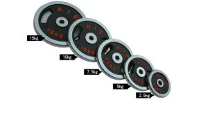 Quality grip handle paint dumbbell barbell weight plate olympic plates wholesale