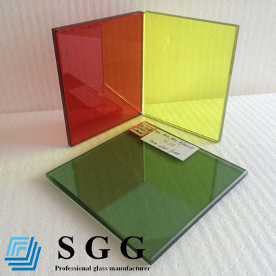 colored pvb laminated glass