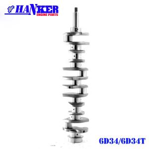 Quality ME300086 Mitsubishi 6D34 6D34T Crankshaft For Fuso Diesel Engine Parts wholesale