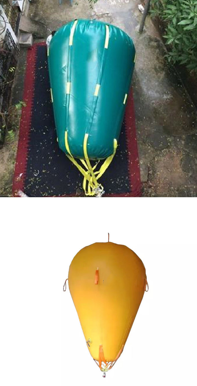 Marine Buoyancy Inflatable Underwater Lift Bags For Rescue
