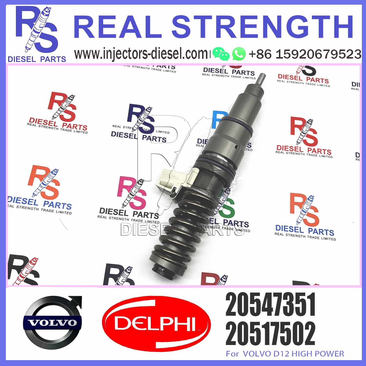High Quality Diesel Fuel Injector BEBE4D30001 20547350 BEBE4D31001 20547351