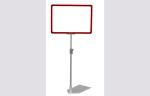 Floor Poster Stand Frame