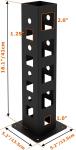1.25"/2" Hitch Storage Heavy Duty Receiver Garage Hitch Stand Holder Base 9
