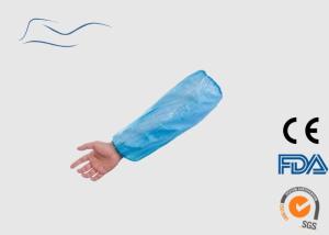 Quality HDPE Material Disposable Arm Sleeves For Food Processing CE / ISO Certificate wholesale