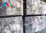 Anti Corrosion Perforated Aluminium Sheet Wall Panel For Bank Decoration