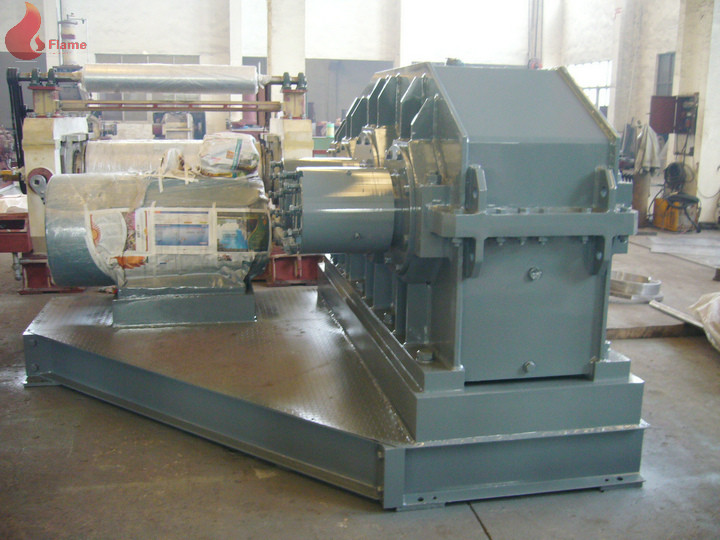 High hardness Ø26"x80" Electric Two Roll Rubber Mixing Mill With Cooling water