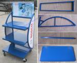 Car Storage Shelf Electric Bike Metal Battery Display Rack