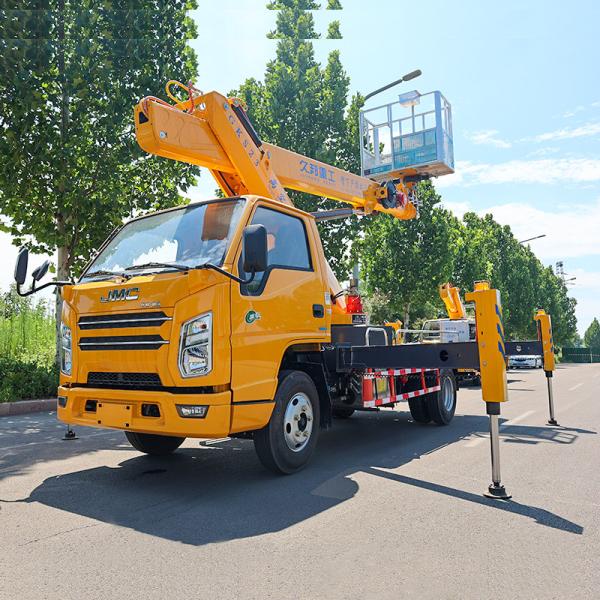 Best Selling 21 - 23m Telescopic Boom truck bucket Automatic High-altitude