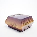 Wholesale customized disposable fast food takeaway burger box