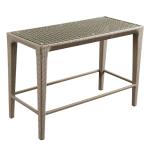 Boho Style Rattan Rectangular Outdoor Bar Furniture