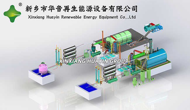 Plastic Catalyst Diesel Small Pyrolysis Plant No Pollution