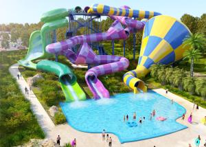 Quality Adult Spiral Swimming Pool Slide wholesale