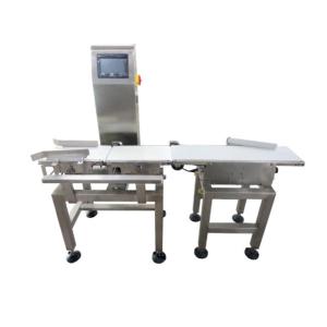 Quality High Accuracy 200WPM Online Check Weigher For Bottle Bag Packing Products wholesale