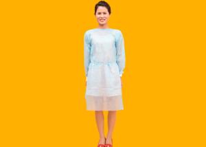 Quality Well - Designed Disposable Medical Gowns Acid Proof Alkali Proof wholesale