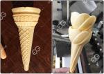 Stainless Steel Cone Baker Machine , Commercial Wafer Cone Maker 23KW Power