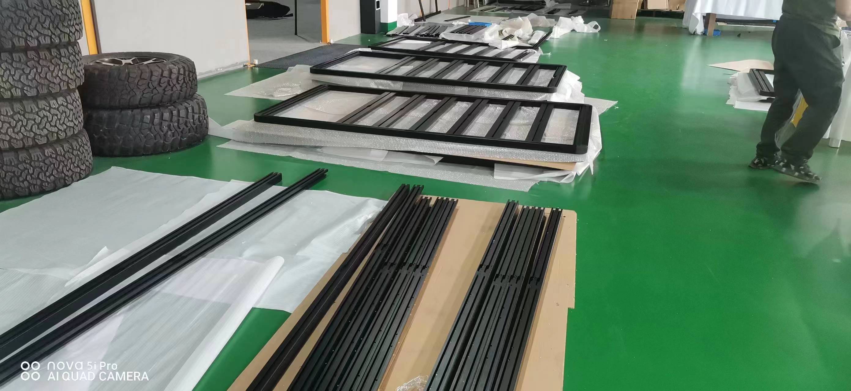 High- Car Roof Rack Custom Size Off-Road 4Runner Accessories Aluminum Alloy G.W 20kg