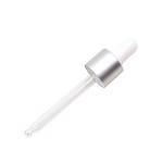13 415 Anodized Aluminum Dropper Silver Customizable Tube Length