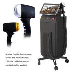1200w 1600w Ice Titanium Laser Android Hair Removal Machine For Clinic