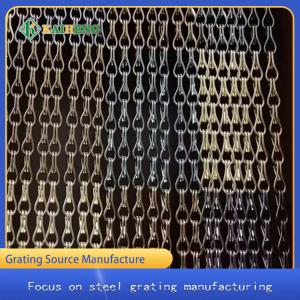 Quality Decorative Ring Aluminium Door Curtain Chain Mesh Customized wholesale