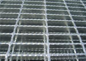 China Building Material Metal Galvanized Steel Bar Grating 20x5 3mm Thickness ISO 9001 on sale