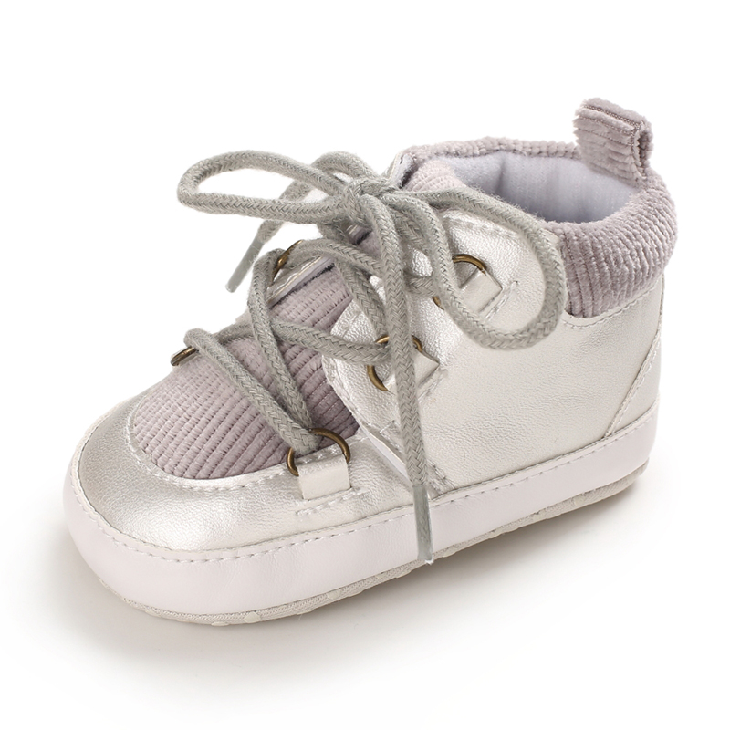 Hot sale PU Leather Lace-up Outdoor barefoot ankle cool boy baby boots