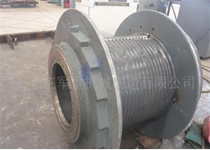 No Magnetic Wire Rope Lebus Grooved Winch Drum 30m Rope Welded