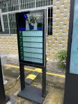 55'' IP66 optical bonding waterproof 2500 nits outdoor lcd advertising digital