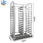 RK Bakeware China- 800*600 Double Oven Rack Stainless Stainless Rotary Baking
