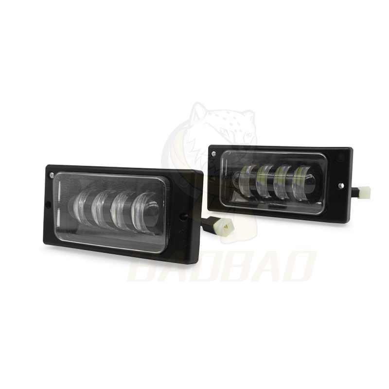 High Brightness White Yellow Light LED Headlight For Car Motorcycle 4 Inch