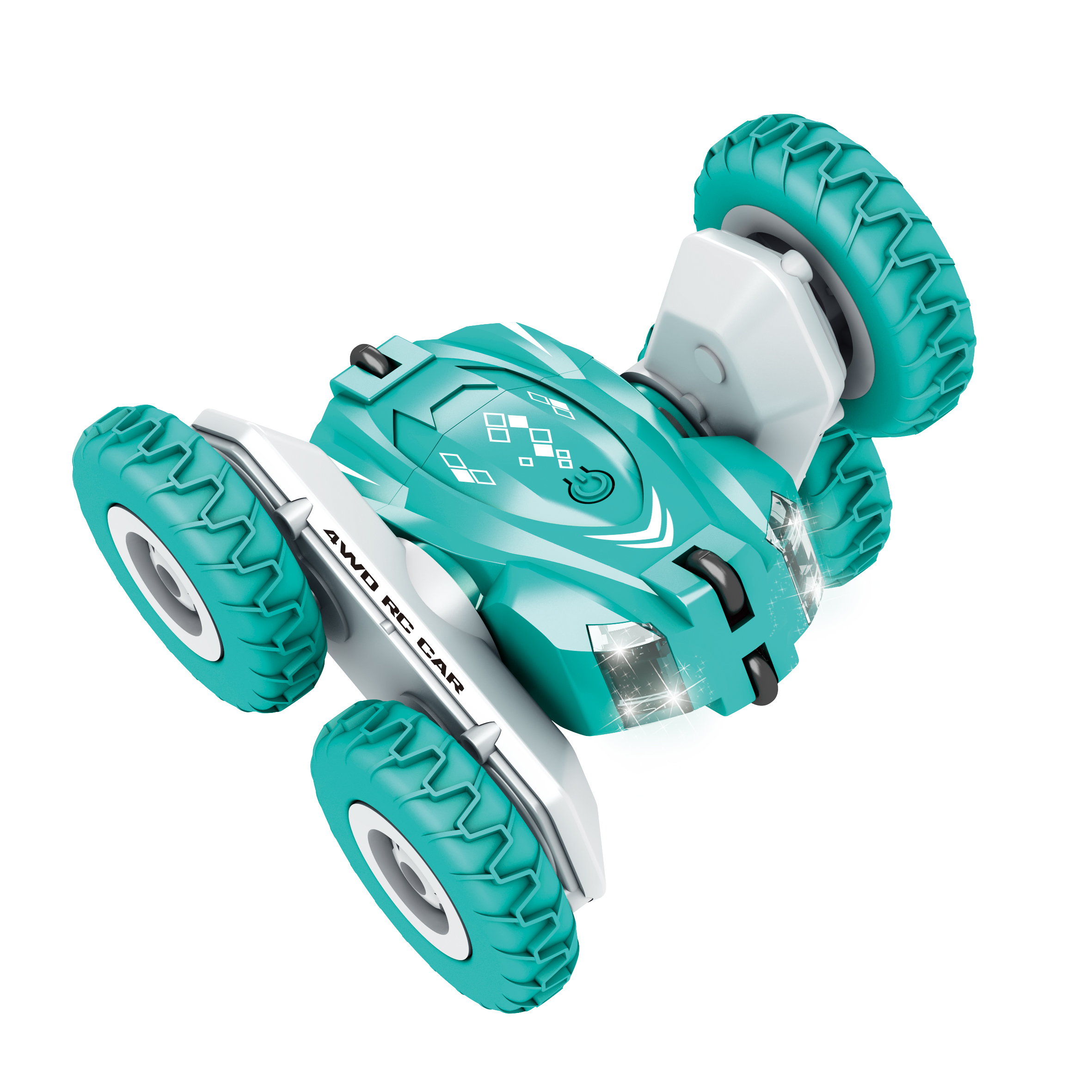 Electric Stunt Car Double-sided Swing Arm Tumbling Car Remote Control High Speed Toy for Kids