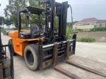 10T Used Forklift Truck Toyota Hangzhou R100 10 Ton Second Hand