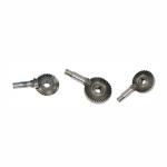 Cylindrical Angle 90 Degree Spiral Bevel Gear Shaft High Performance