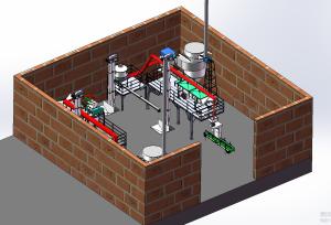 Quality 380V Efficient Activated Carbon Plant Machinery Manufacturers For Crushing wholesale