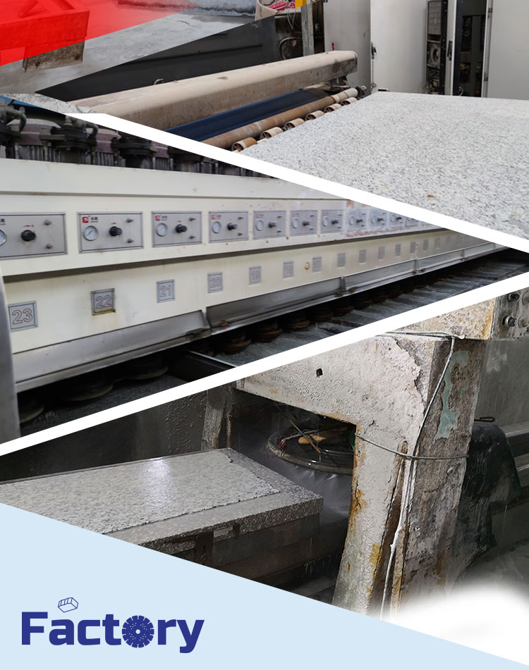 Polishing Granite Slabs Tiles with Diamond Calibration Wheels Round Abrasive Tools