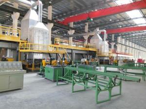 Quality Touch Control 2500kgs 80KW Brass Rod Production Line wholesale