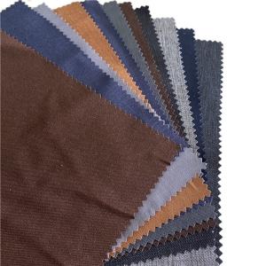 Quality 190gsm GRS Certificated Recycled Polyester Soft Comfortable Stretchy Poly Woolen Blazer Fabric For Suits wholesale