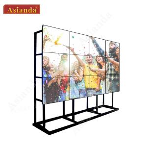 Quality 4x4 55inch LG 0.88mm LCD Video Wall Digital Signage Advertising LCD Wall Panel wholesale