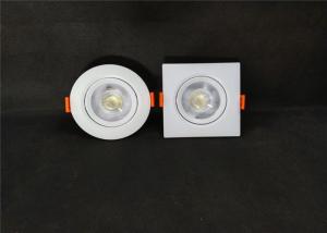 Quality 3W Adjustable Angle SMD Recessed Ceiling Spotlights , White LED Downlights Bedroom wholesale