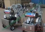 Small Dairy Farm Machinery Cow Mobile Milking Machine Automatic Milking