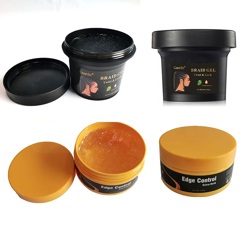 200g Private Label Honey Bee Strong Hold Hair Wax Styling Shine Jam for Women's Beauty