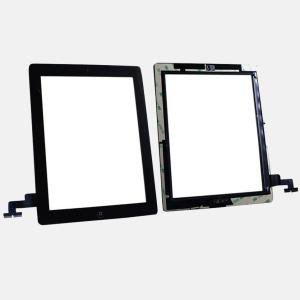 Quality iPad 2 Touch Screen Glass Digitizer+ Home Button Assembly Black wholesale