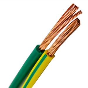 Quality LED Lighting Electric Copper Wire Bvr 4mm / 6mm2 Pvc Material wholesale