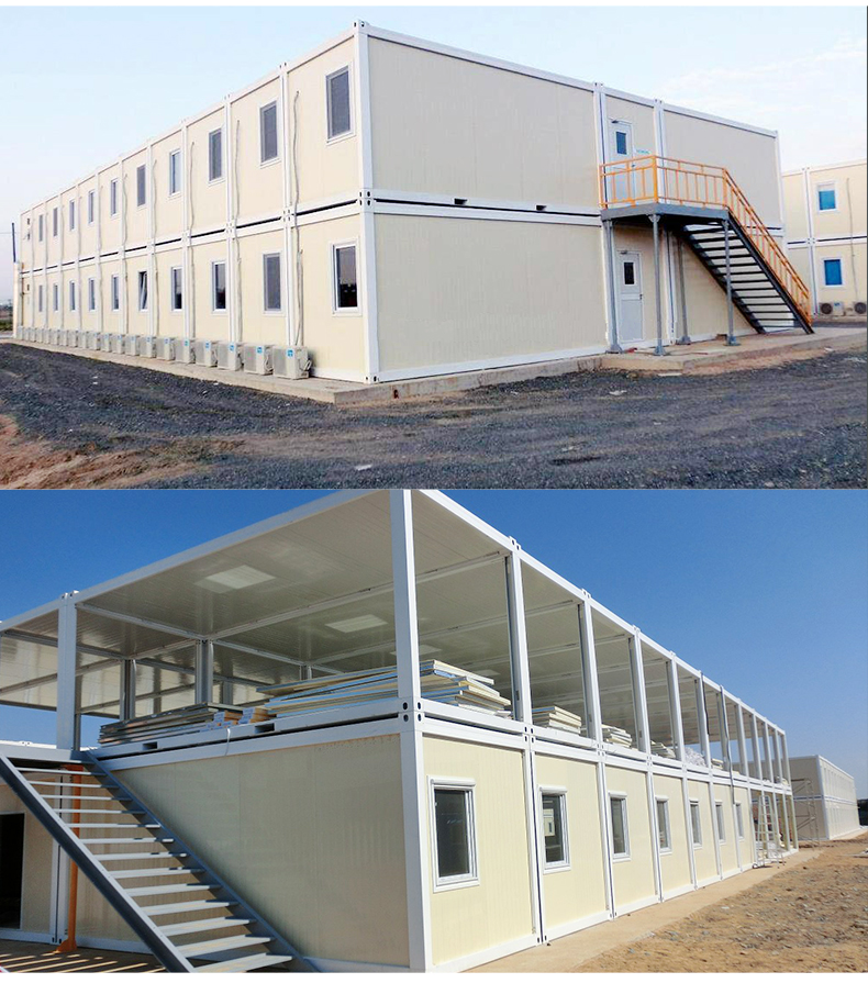 Two Story Portable Accommodation School Students Container Dormitory