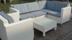 6pcs sectional garden wicker sofa furniture outdoor rattan sofa set