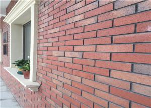 Quality Matte Finish Outdoor Fake Brick Wall Covering Extrusion Sintered Process wholesale