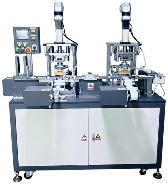 Dual Station Financial Card Hot Foil Stamping Machine With Anti Fake Hologram
