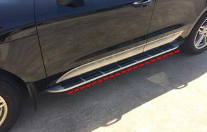 Quality OE Style Stainless Steel Auto Car Spare Parts Vehicle Running Boards for Porsche Macan 2014 2016 wholesale